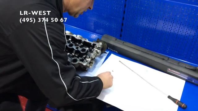 Ленд Ровер Дискавери 3 2,7 ТД - пружина клапана сломалась. Нет компрессии. смотреть онлайн