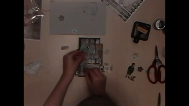 Делаем открытку своими руками. Скрапбукинг. смотреть онлайн