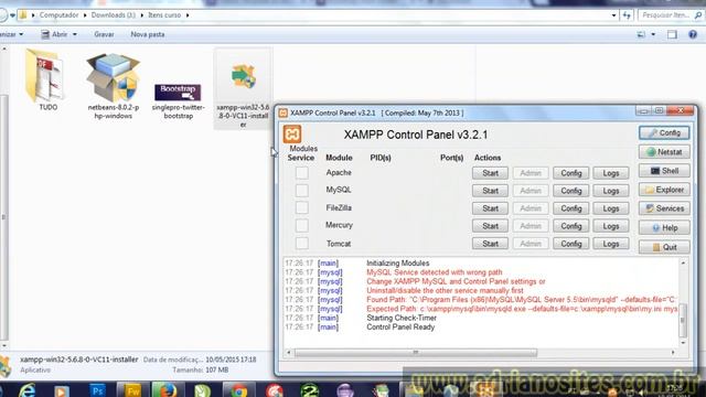 PHP Iniciante - PHP do Zero aula 10 xampp server смотреть онлайн