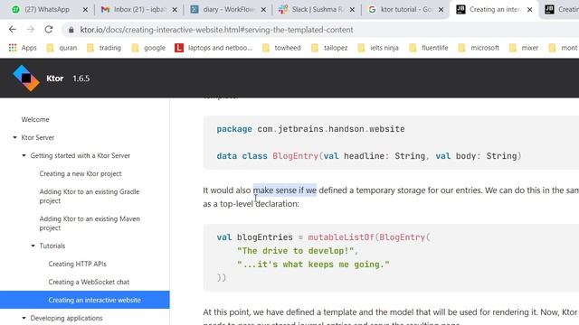 free teacher mute murmuring kotlin ktor interactive website, small blog смотреть онлайн