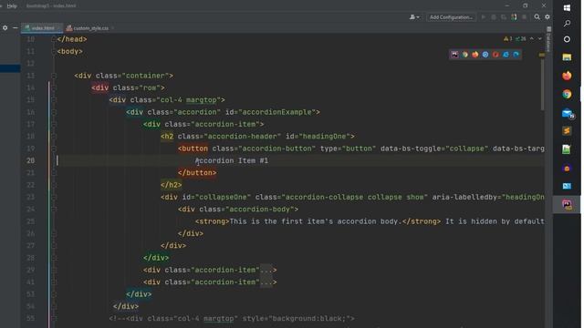 Accordion in bootstrap 5 | Create Accordion in bootstrap 5 in English | Accordion not working смотреть онлайн