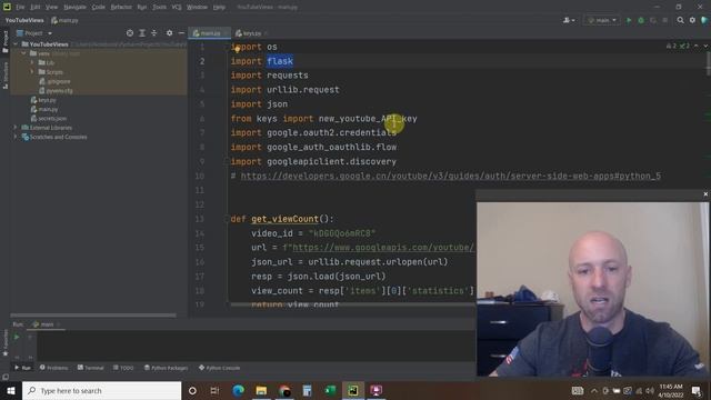 Use Python to Update YouTube Video Title with View Count -- This video has 1363 Views | #174 смотреть онлайн
