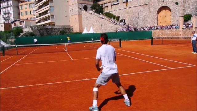 How To Hit Topspin Like Rafa Nadal - Tennis Lesson смотреть онлайн