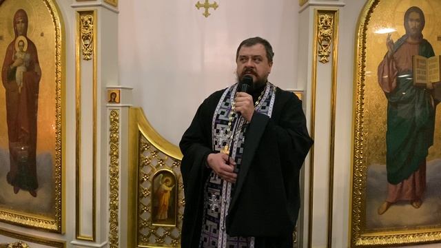 Слово в среду первой седмицы Великого поста. Священник Владимир Чебышев смотреть онлайн