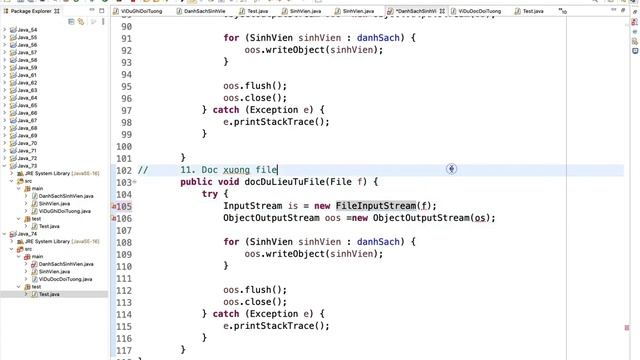 Java 74. Cách đọc đối tượng từ tập tin | Lập trình Java смотреть онлайн