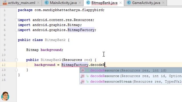 Android Game Development - Create BitmapBank class смотреть онлайн