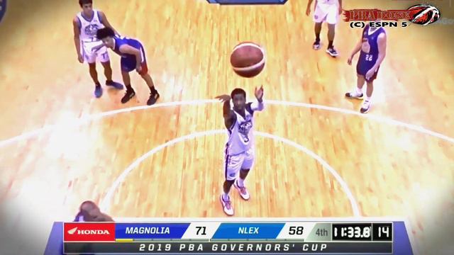 Manny Harris Full Highlights 22 pts 9 rebs 10 asts vs Magnolia Hotshots | 11-10-2019 смотреть онлайн