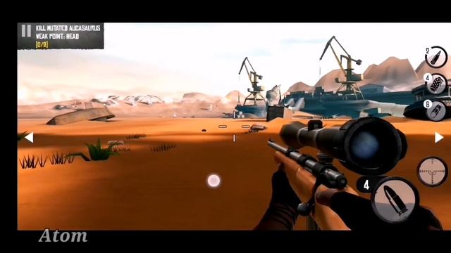 Best Sniper : Shooting Hunter | New Coastport Mutant Contracts Gameplay смотреть онлайн