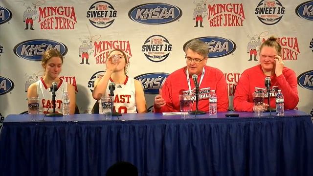 2022 Mingua Beef Jerky Girls' Sweet 16® Bullitt East vs. Sacred Heart Championship Post Game смотреть онлайн