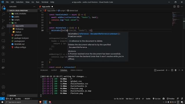 Svelte & Firebase Firestore v9 CRUD (más Firebase Hosting) смотреть онлайн