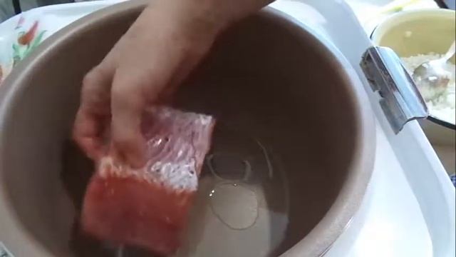 Обед без хлопот.Рыба с рисом в мультиварке PHILIPS HD4726/ смотреть онлайн