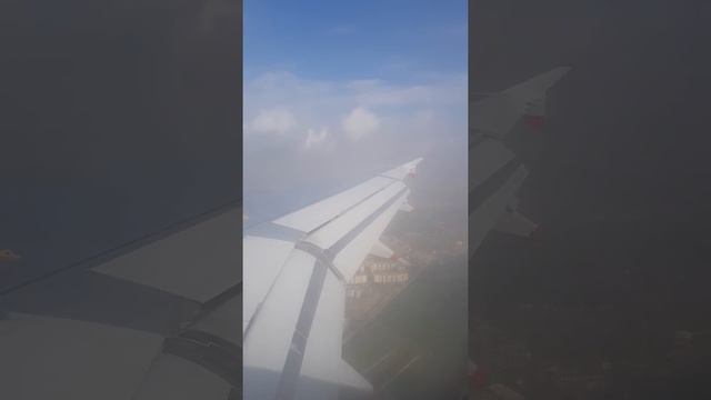 Airplane Landing At Algiers Airport Houari Boumediene
