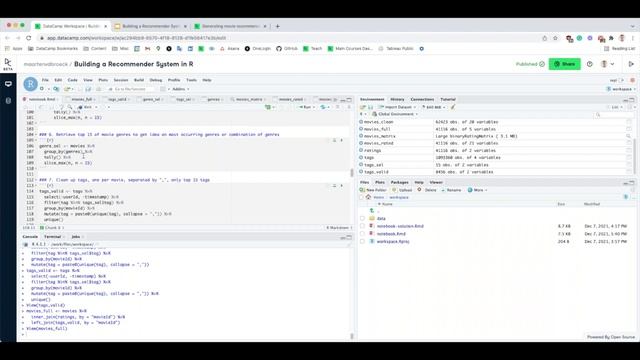 Live Code-Along: Building a Recommender System in R смотреть онлайн