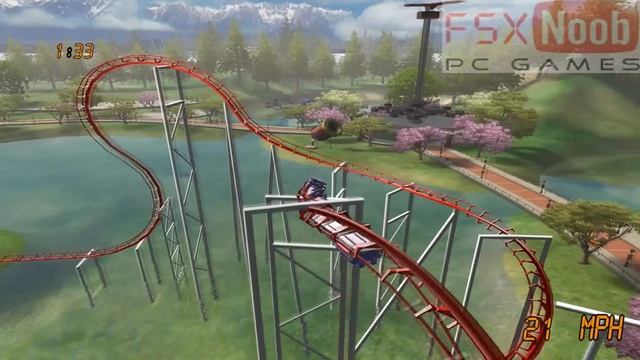 Roller Coaster Rampage - Gameplay & Review HD смотреть онлайн