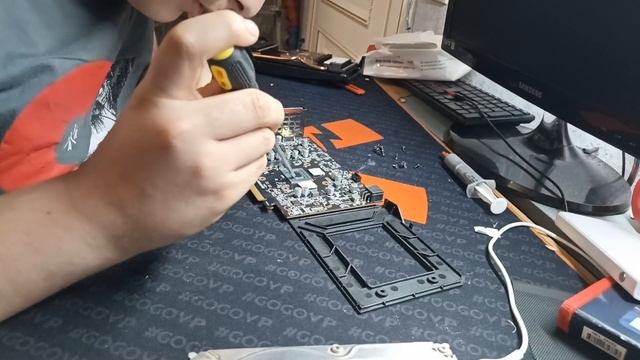 Обслуживание видеокарты Radion 6500xt