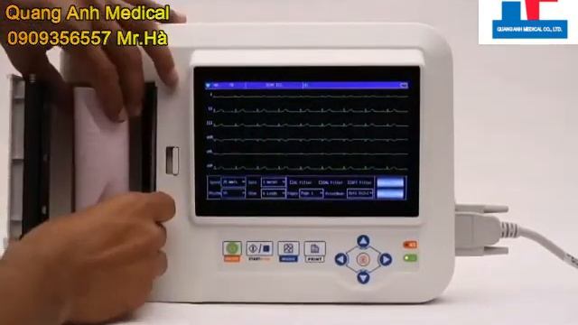 Máy Điện Tim 6 Cần CONTEC ECG-600G смотреть онлайн