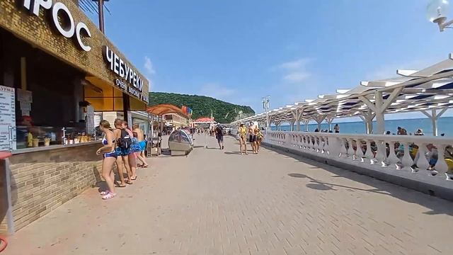 13.07.2021 Архипо-Осиповка Пляж сегодня ,температура воды и обстановка⛱? смотреть онлайн