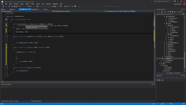 Mobs That Shoot (Ancient Imp) - Monogame Game Dev Tutorials C# - Pt 33