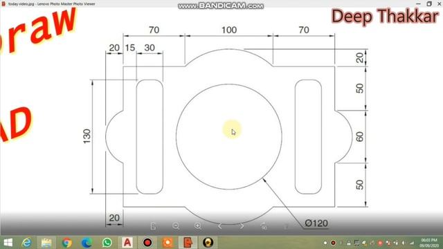 Draw An Object In AutoCAD 2021 Provided By autodesk ||How Draw In AutoCAD With Dimensions And Layer смотреть онлайн