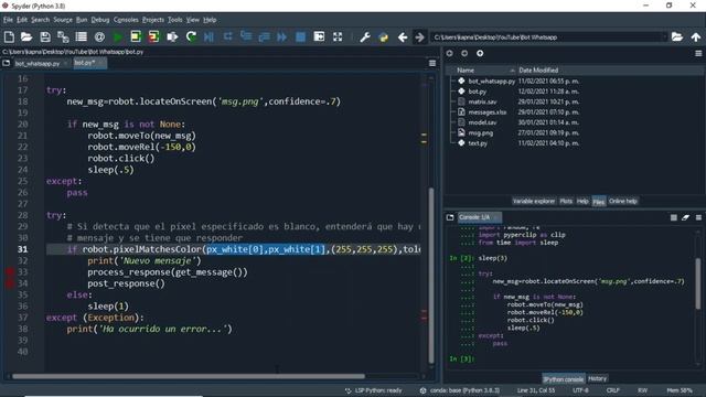 Crea un bot para WhastApp con Visión Artificial y NLP en Python - Parte 1 смотреть онлайн