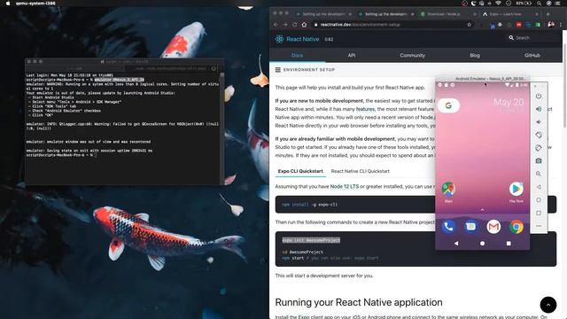 1- Create New React Native with Expo смотреть онлайн