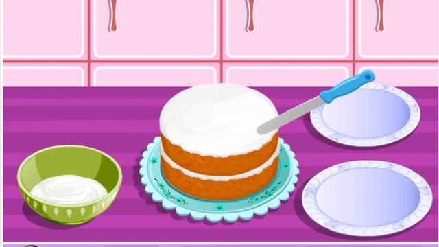 Baby Cooking Game - Carrot Cake /Games for girls to play смотреть онлайн