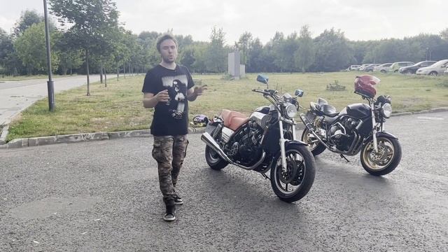 ПРОДАЖА-ОБЗОР YAMAHA VMAX 1200 VS HONDA CB400SF VTEC 2 ОТ МОТО БАРОНА смотреть онлайн