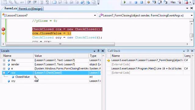 Lesson 7 (Part 6) - Events, Delegates, Stack and Heap in C# смотреть онлайн