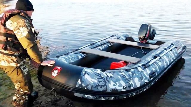 Лодка НДНД под мотор до 18 л.с. Реальный отзыв о лодке Хантер 360 А.