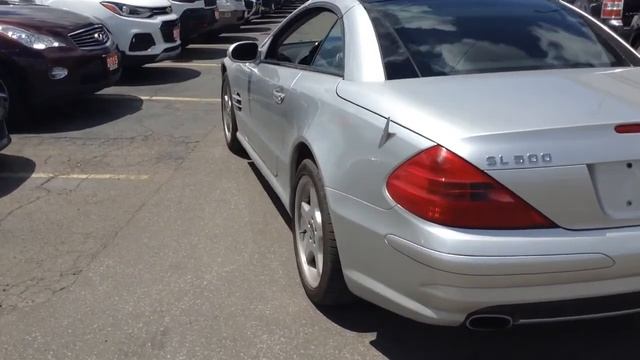 2003 Mercedes SL 500 for Franca смотреть онлайн