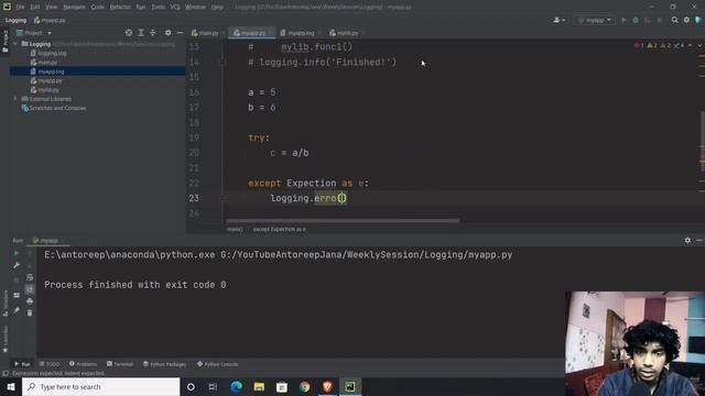 Weekly Session #27 [Logging in Python, UnitTesting in Python, OneHotEncoder vs Pd.getdummies()] смотреть онлайн