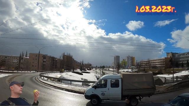 1.03.2023г. В Курске с утра снегопад а после весеннее солнце ? смотреть онлайн
