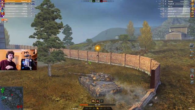 ИМБА ПОЗИЦИЯ ДЛЯ ПТ САУ ● ПОДПИРАЛА НА Heavy ● НО СТАТИСТ ЗАТАЩИЛ ● WoT Blitz смотреть онлайн