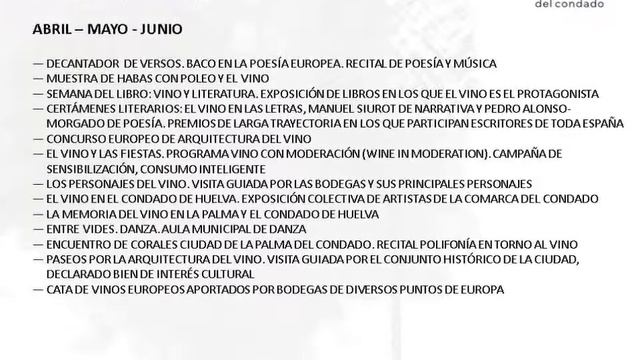 Candidatura Ciudad EU Vino 2017 La Palma del Condado смотреть онлайн