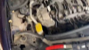 Устраняем течь антифриза на стыке блока и патрубка. Renault Megane 2 1.6