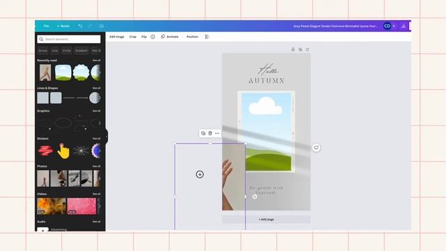 ? HOW TO change a PHOTO in a canva template | canva tutorial for beginners, how to use canva смотреть онлайн
