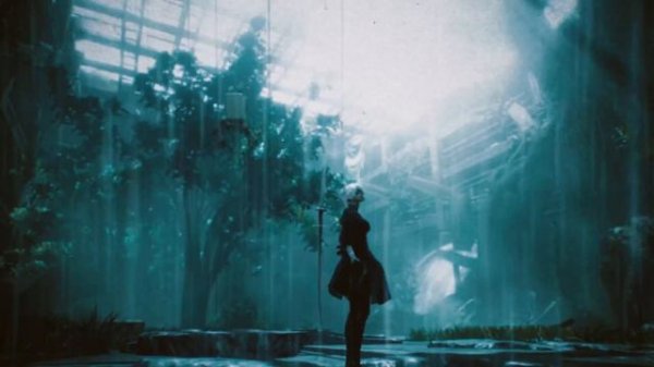 Keiichi Okabe - A Beautiful Song (Nier: Automata OST) [vocal only + rain]