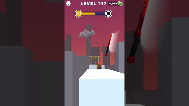 Ninja Slice Runner 3D Game | Level 147 | Sword Play! Ninja Slice Runner 3D Game YouTube Short смотреть онлайн