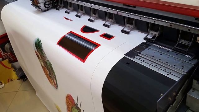 Epson DX5 kafa ile dijital baskı. Netlik dikkat. смотреть онлайн