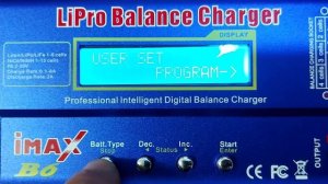 Зарядка батарей li-po,lo-io, для карпового кораблика при помощи imax b6