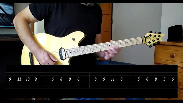 Turkish March (W.A. Mozart) metal guitar lesson with tabs and exercises ( Art Rodriguez's version)