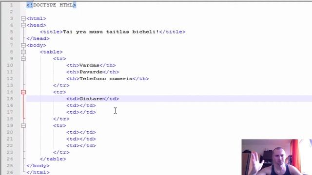 xHTML&CSS 12 - Table Header tagas смотреть онлайн