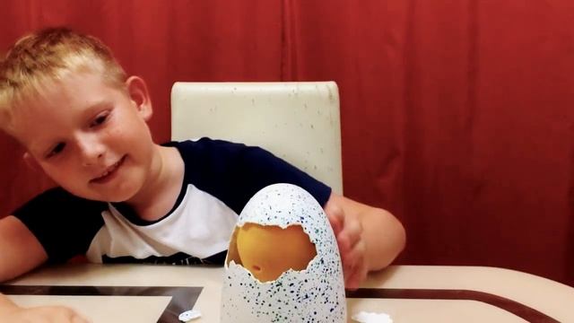 Открываем Hatching Pet EGG, интерактивный питомец смотреть онлайн