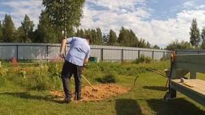 Укладка тротуарной плитки на песок своими руками на даче или в деревне.