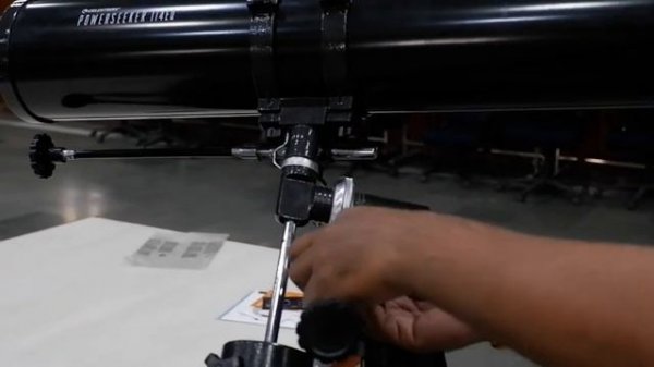 Telescope celestron powerseeker 114eq - Installation and Using technique explained