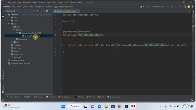 Building Simple Spring Boot REST API | IntelliJ IDEA | Quick Beginner Guide. смотреть онлайн