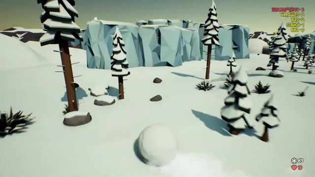 Steam Game Reviews: Snowballs - A Helluva Lot of FUN Online Pelting Other Players With Snowballs! смотреть онлайн