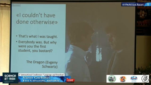 Day 3/Afternoon - 1st International Conference "Language & Freedom" смотреть онлайн