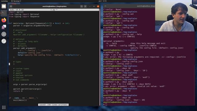 python argparse tutorial (beginner - intermediate) anthony explains #044 смотреть онлайн