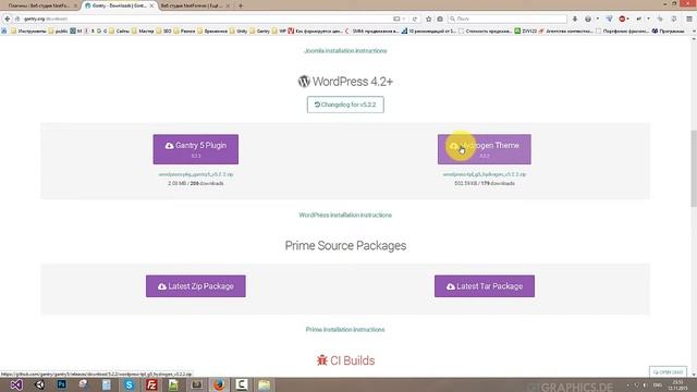 1.1. Установка Gantry 5 (Wordpress) смотреть онлайн